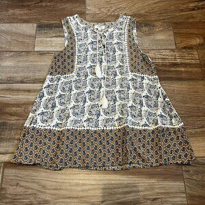 Umgee Boho Sleeveless Top